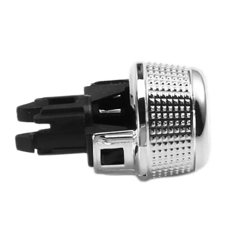 HY53-123-AA Car A/C Air Vent Adjust Switch Air Conditioner Control Knob For Aston Martin Vantage 4.0T 2018-2023 Silver