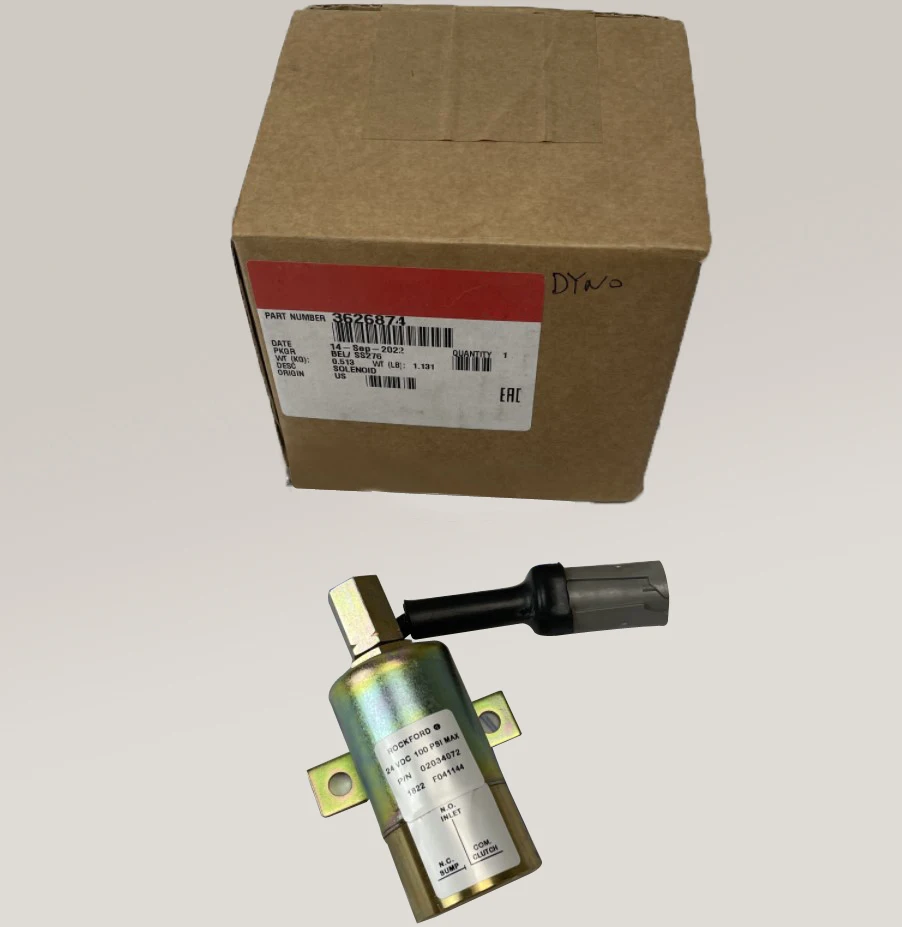 For Cummins 3626874 02034072 QSK60 QSK50 QSK45 K60 K50  solenoid valve for Cummins engine