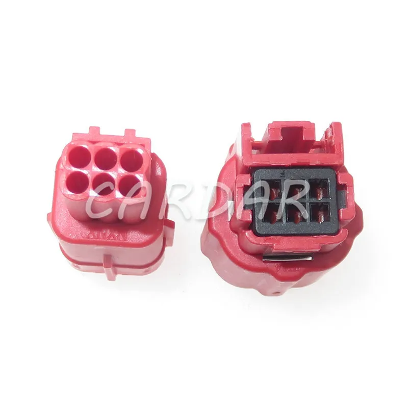 1 Set 6 Pin MWTRB-06-1A-R MWTPB-06-1A-R Car OBD Diagnostic Plug AC Assembly Auto Universal Socket Automotive Connector