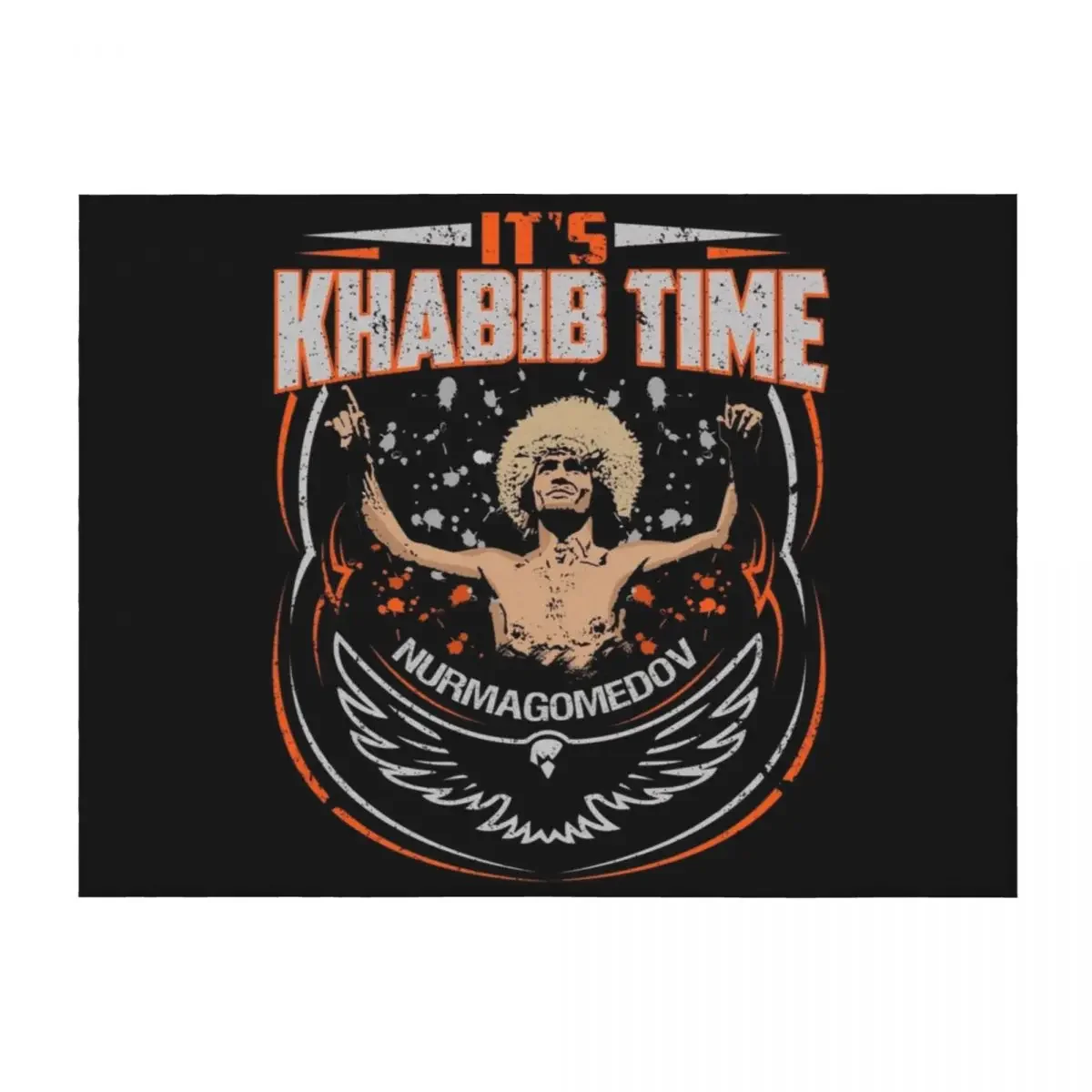 

Khabib Nurmagomedov Throw Blanket Nap Softest Travel for sofa Blankets