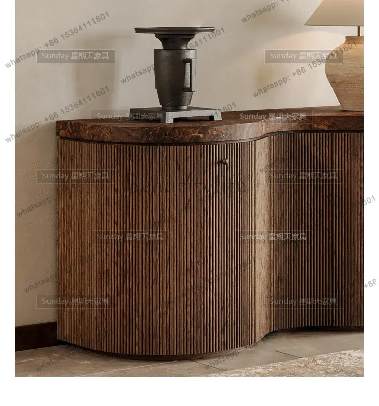Factory direct sales  American Light Luxury Old Locker Personality Creative Entrance Cabinet
