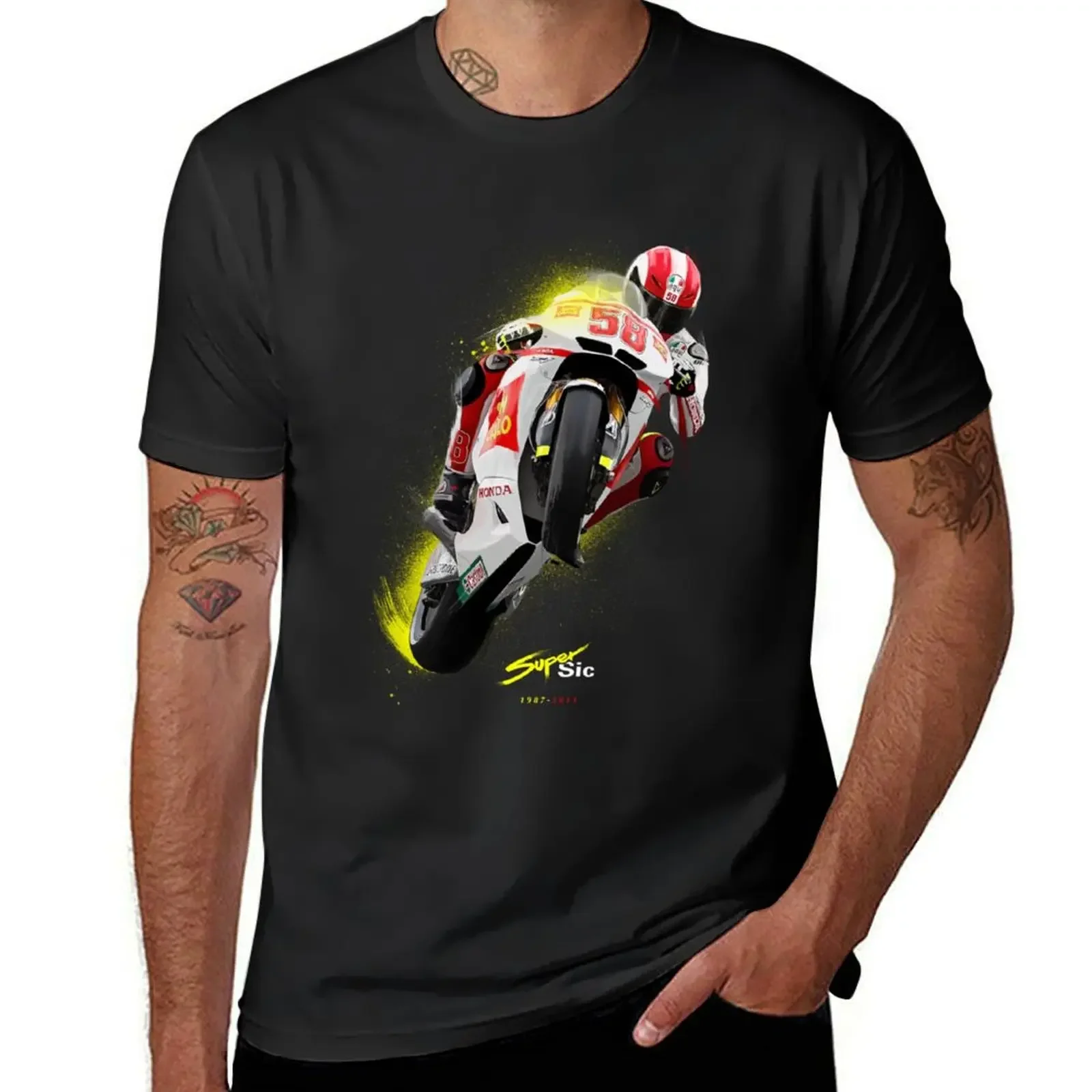 Marco Simoncelli 1987-2011 Essential T-Shirt blanks aesthetic clothes anime mens graphic t-shirts