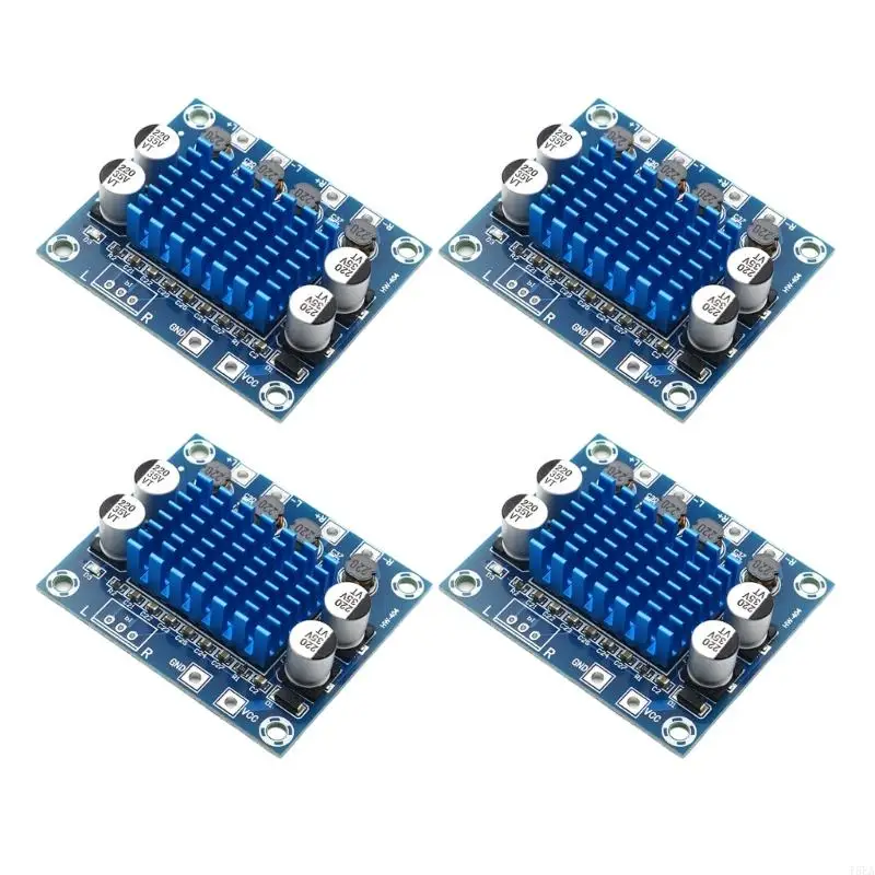 T5EA 4PCS 2.0 Kênh TPA3110 Bảng khuếch đại thính giác 30W+30W DC8-26V cho các bữa tiệc ngoài trời và các buổi biểu diễn nhỏ