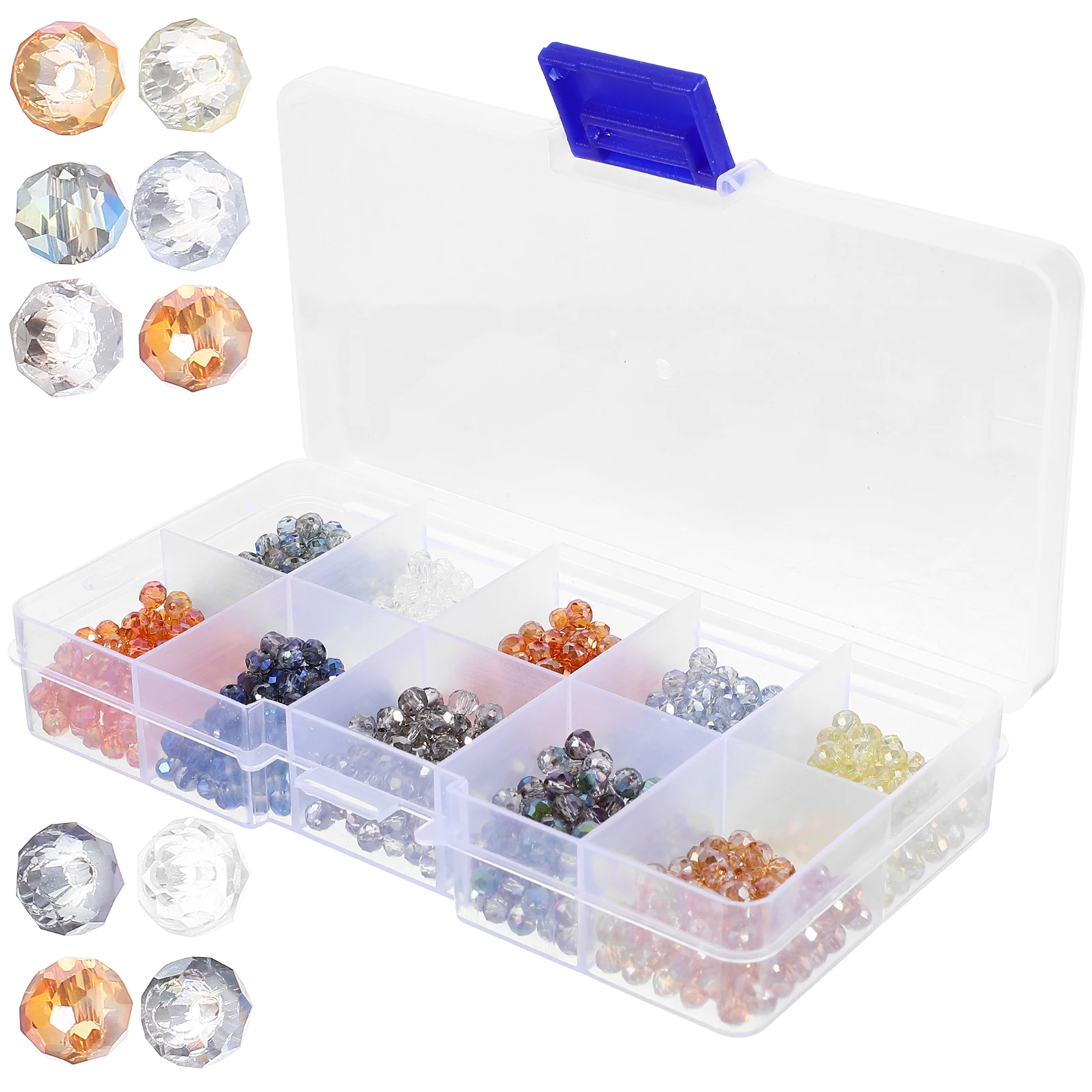 

4mm Plated Glass For Crafts Glass Beads for DIY Jewelry Making Bracelet Necklace Craft Projects Spacer Beads