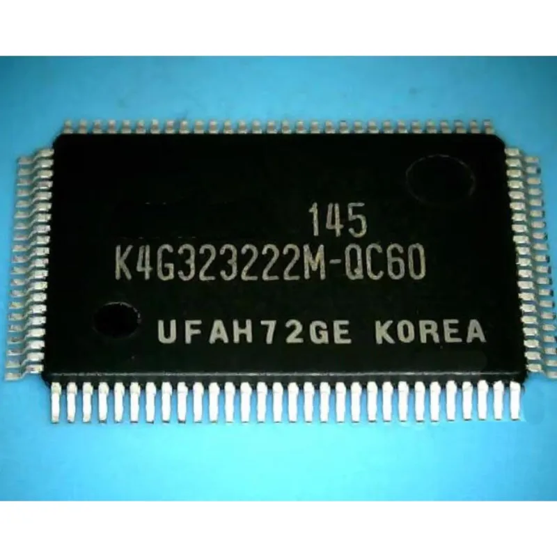 

K4G323222M-QC60 QFP100 foot brand new spot (Product quantity: 10 pieces)