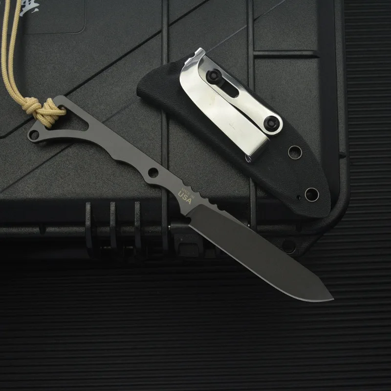 New Loki Small Straight Knife 14C28N Steel High Hardness Camping Wilderness Survival Knife Integrated Small Knife