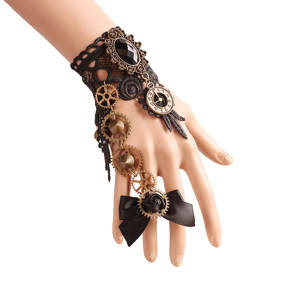 

Retro Mechanical Bracelet Watch Women Accessories Trendy High Quality Alloy Portable Occasions Gift Anniversary Party