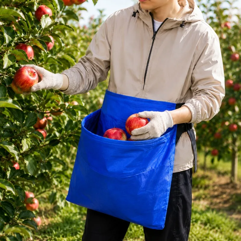Waist-tied Vegetable Picking Bag  Fruit Picking Bag Picking Bib Strap Picking Bag, Special Bag for Agricultural Picking