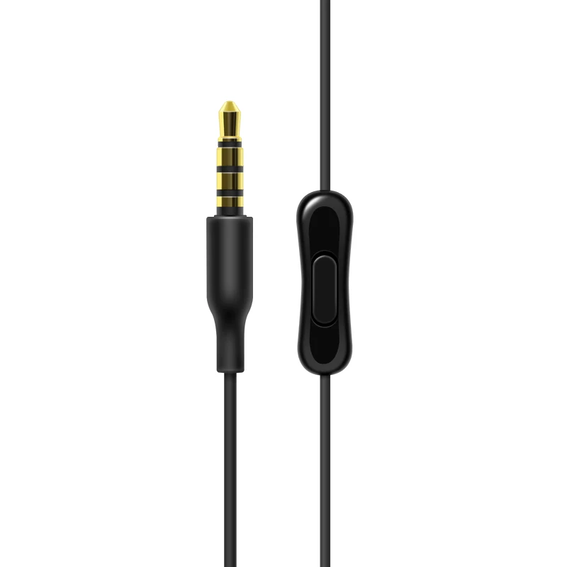 QianYun-Qian49 Auriculares intrauditivos HiFi, cabeza plana dinámica de graves de alta calidad, auriculares de 3,5 mm, originales