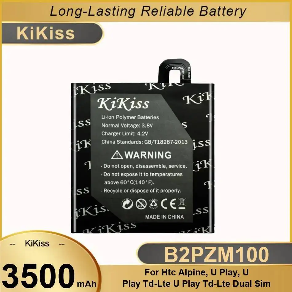 بطارية الهاتف المحمول B2PZM100 3500Mah لـ Htc Alpine، U Play، Play TD-LTE، TD-Lte Dual Sim خفيفة الوزن #1