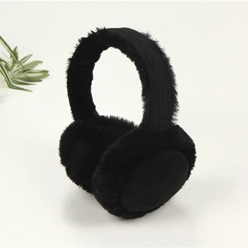 New Soft Ear Warmer Winter Warm Earmuffs for Women Men Fashion Solid Color Earflap Outdoor Cold Protection Ear-Muffs Ear Cover