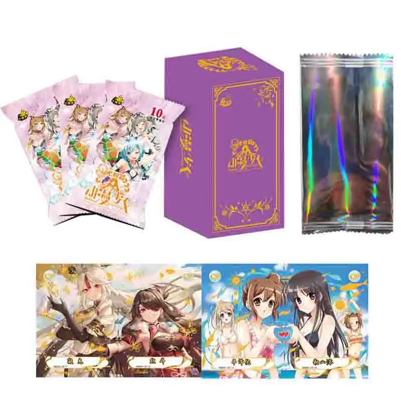 Anime Beauties Box Wholesale Puzzle ur Cards PR Promo Goddess Story Booster Collection HR Card Child Game ZR Cards Table Toys