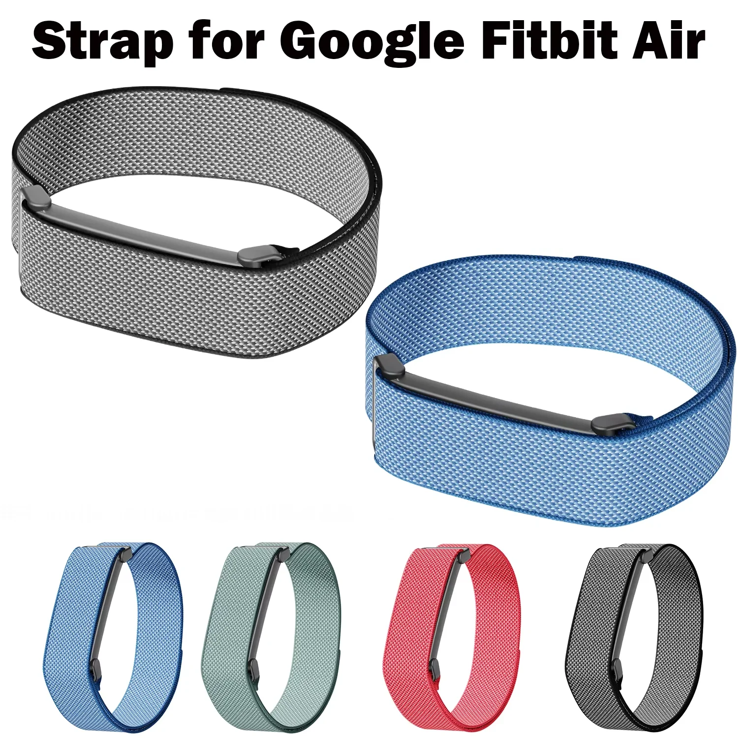 Sport Loop Velcro - Sportowy nylonowy pasek do zegarka Google