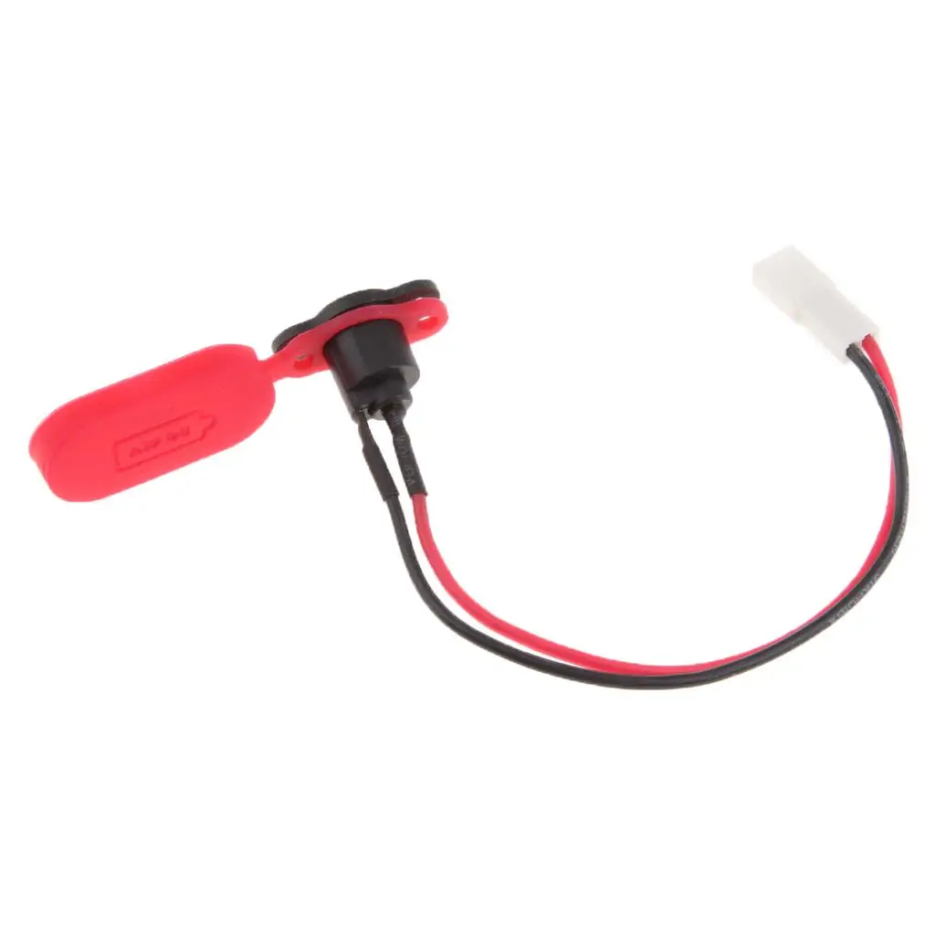 

Rubber Dust Plug Cover Scooter Charging Cable Line Cord for Mijia