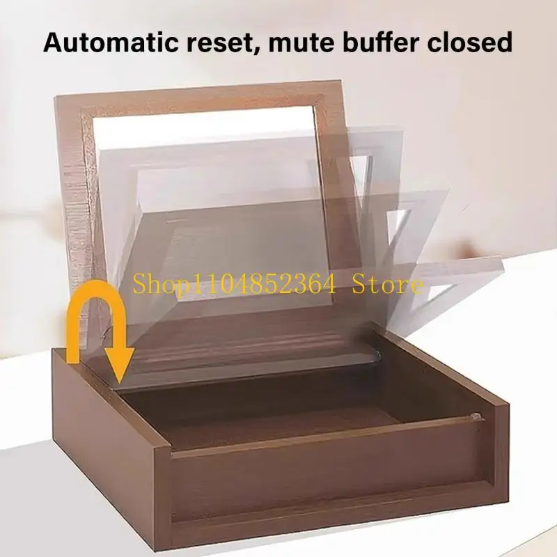 

652F Скрытая откидная дверная петля Металлическая петля с откидной крышкой для современных туалетных столиков