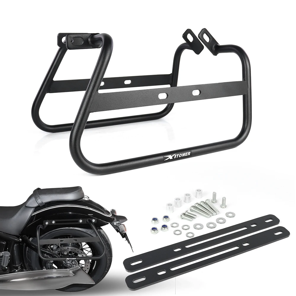 

Motorcycle Side Luggage Rack Pannier Saddlebag Holder Support Bracket R18 Classic R18 2020 2021 2022 2023 R18 100 Years For BMW