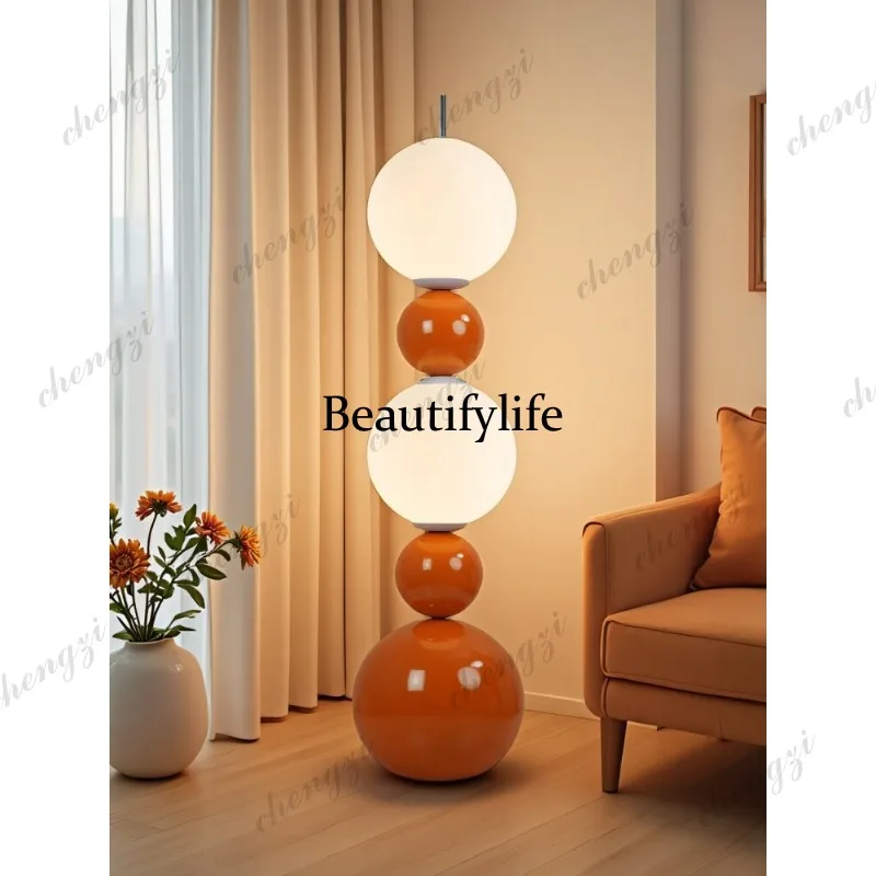 Floor lamp Modern simple hotel lobby Club room Living room Art decoration lamp
