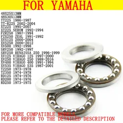 Motorcycle Steering Cylinder Bearing For Yamaha XV125 XV250 XV400 XV535 Virago 125 250 400 535 TZR125 TZR125R TZ250 TZ350 RD125