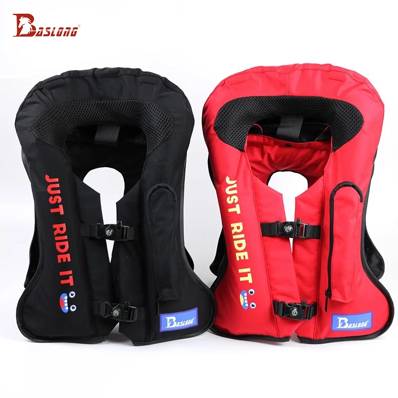 Baslong Kidsren's Equestrian Sports เกราะพองเกราะขี่จักรยานเกราะขี่ม้าความปลอดภัย Anti-Fall เสื้อกั๊กอัศวินอุปกรณ์เสื้อกั๊กป้องกัน