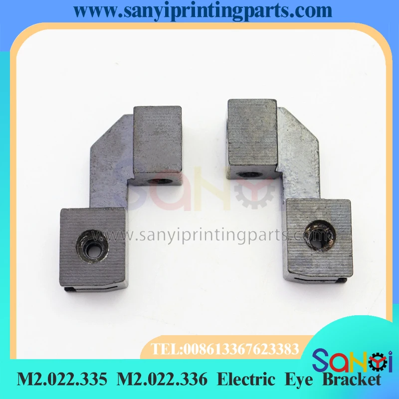 

1 Pair M2.022.335 M2.022.336 Electric Eye Bracket For Heidelberg SM74 Printing Machine Parts