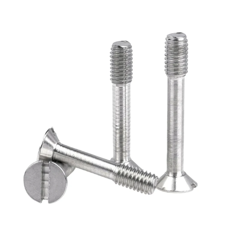 M2.5 M3 M4 M5 M6 M8 304 Stainless Steel Short Head Slotted Captive Hand Screw Anti-loosening Screws Bolts