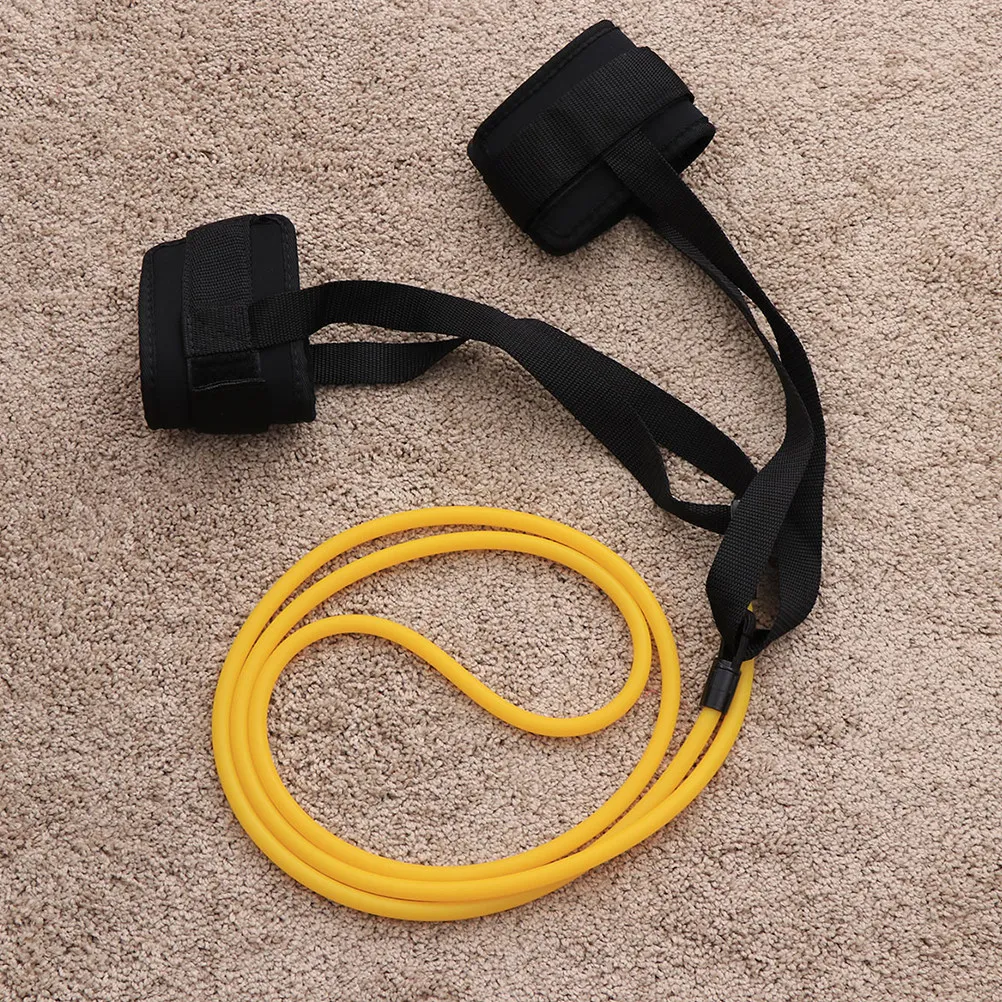 

1Set Swim Resistance Belt Kit Neoprene Waist Strap Elastic Rope Portable Swimming Resistance Trainer for Training Strength