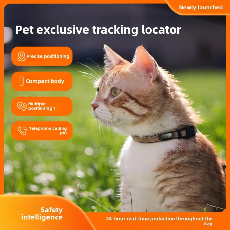 

4G pet locator GPS Beidou positioning cat and dog anti-lost waterproof collar grazing reservation tracker