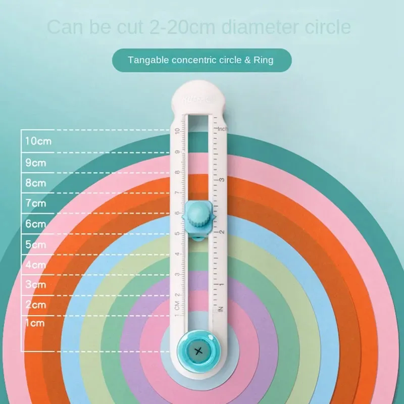 mini cortador do papel do circulo redondo ferramenta de corte 2cm20cm diametro 01