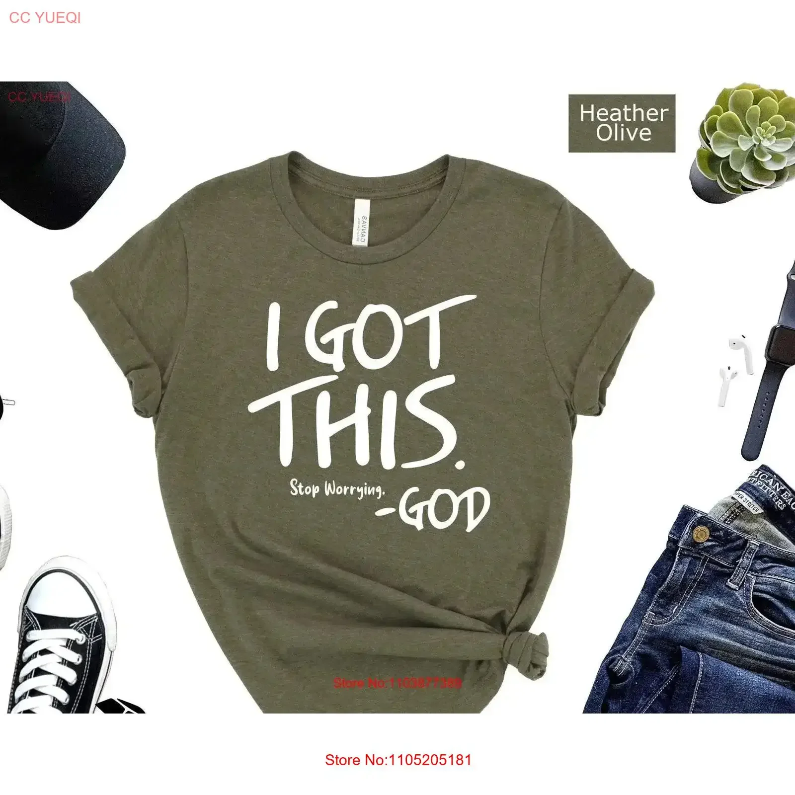 I Got This T Shirt Inspirational Motivational Positive Vibes Faith EncouragemenT vintage Washed Versatile Top For Everyday Wear