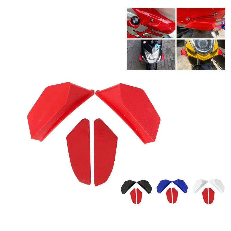 

2 PCS High Quality Scoooter Dynamic Motorcycle Wing kit Motorbike Scooter Aerodynamic Motorcycle Winglet Kits