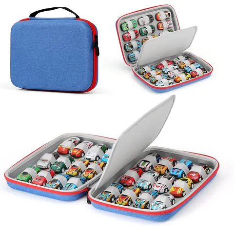 Bilförvaringsväska för bilar med hjul, Matchbox-bilar, minileksaker. Hot Wheels förvaringsväska för barn (endast fodral) 8 best sales förvaring av hot wheels - №6