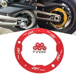 Motorcycles Accessories CNC Aluminum Transmission Belt Pulley Cover For KYMCO AK550 AK 550 2017-2023