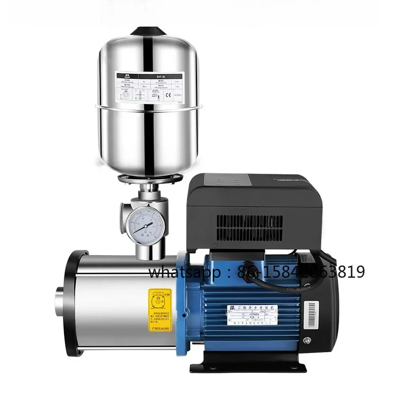 CHM Variable Frequency Booster Pump 304 Stainless Steel Intelligent Automatic Household 220V Commercial Hotel Project 380V
