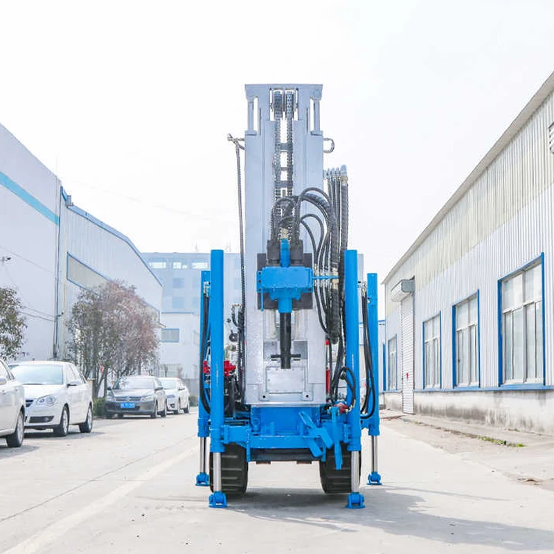 

New Popular Portable 150 Meters Top-ranking Water Well Rotary Drilling Rig Machine For Sale