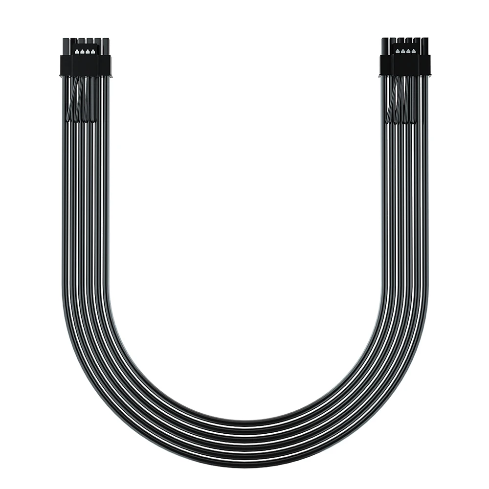 

RGEEK 50cm 16AWG 16PIN (12+4) Male to Male for GPU 3090Ti 4070Ti 4080 4090 Cable For Graphics Video Card PCIE5.0 ATX3.0 Cable