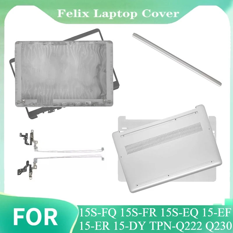 

For 15S-FQ 15S-FR 15S-EQ 15-EF 15-ER 15-DY TPN-Q222 Q230 New LCD Back Cover Bezel Palmrest Botttom Case L63603-001 L63590-001