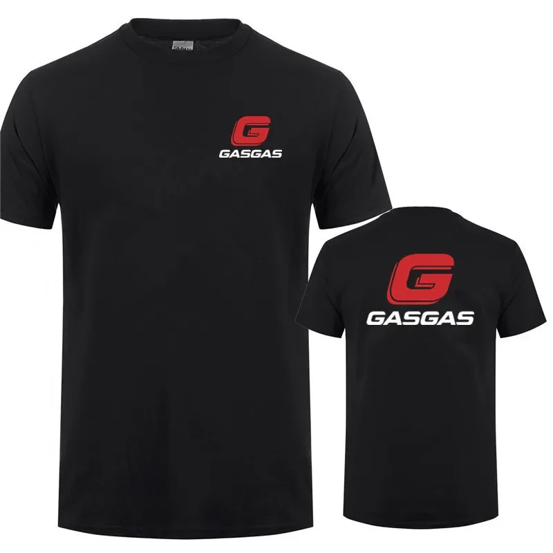 Gasgas Motorcycle T Shirt Cotton Men Summer Cool Gasgas T-shirt Funny Tee Man Tshirt LH-090