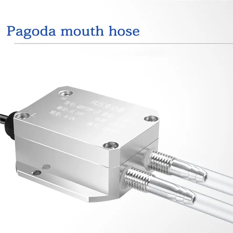 ABLK Digital Air Pressure Transducer 0-20Ma Output, Micro Differential Pressure Transmitter With LCD Screen For HVAC