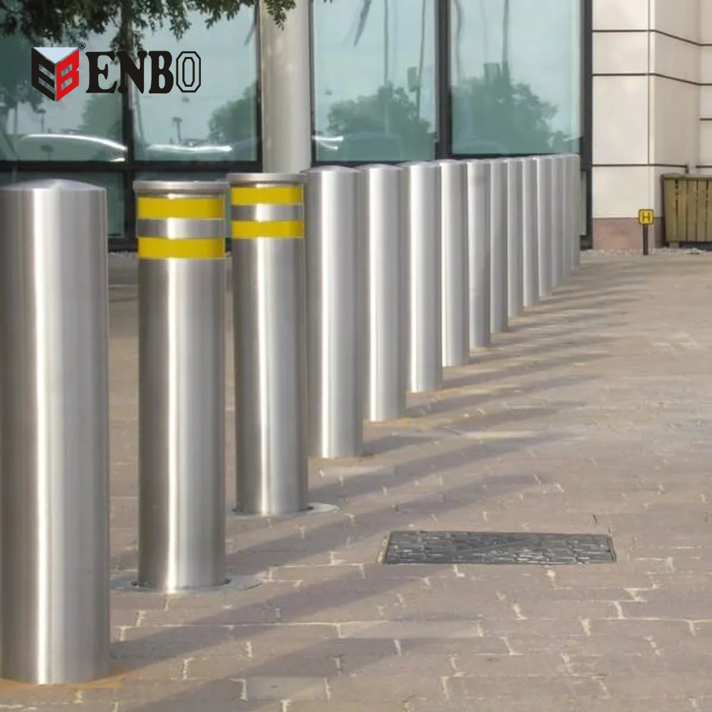 High Security Automatic Hydraulic Rising Parking Stop Stainless Steel Traffic Safety Lifting Equipment ENBO NBO-Z06-1 IP68
