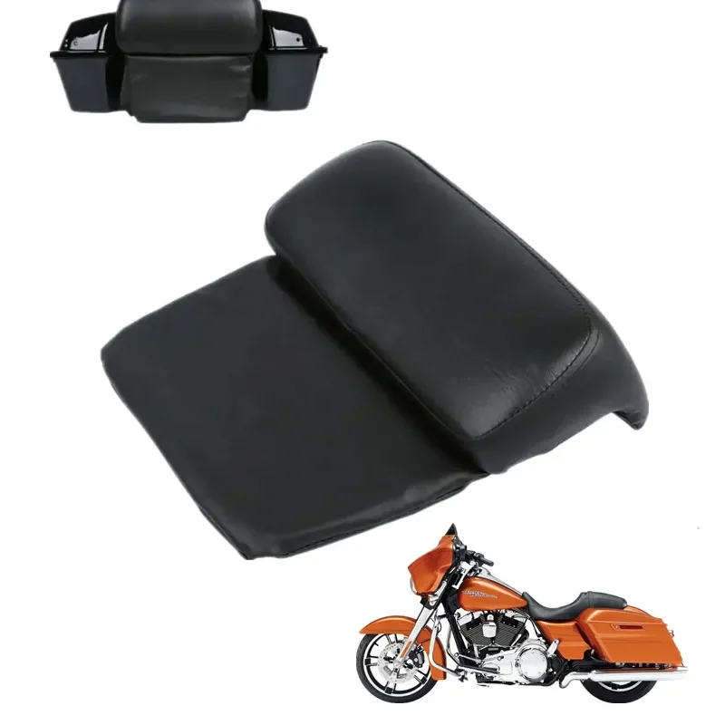 

For Harley Touring Electra Street Glide Road King FLHR FLT 1997-2013 Motocyklowa poduszka na oparcie Chopped Razor Trunk Pack