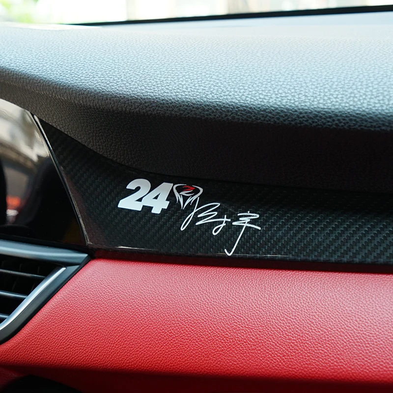 ألفا روميو جوليا تعديل تشو قوانيو تذكارية توقيع Stelvio ملصق ديكور التوقيعات
