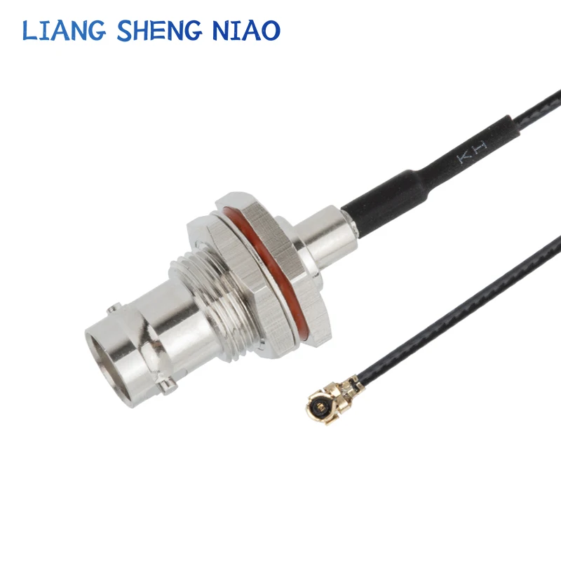 10pcs IPEX Cable BNC Female to uFL/u.FL/IPX/IPEX-1 IPEX 1 Male Plug WIFI Antenna RF Cable RF1.13 Pigtail Extension