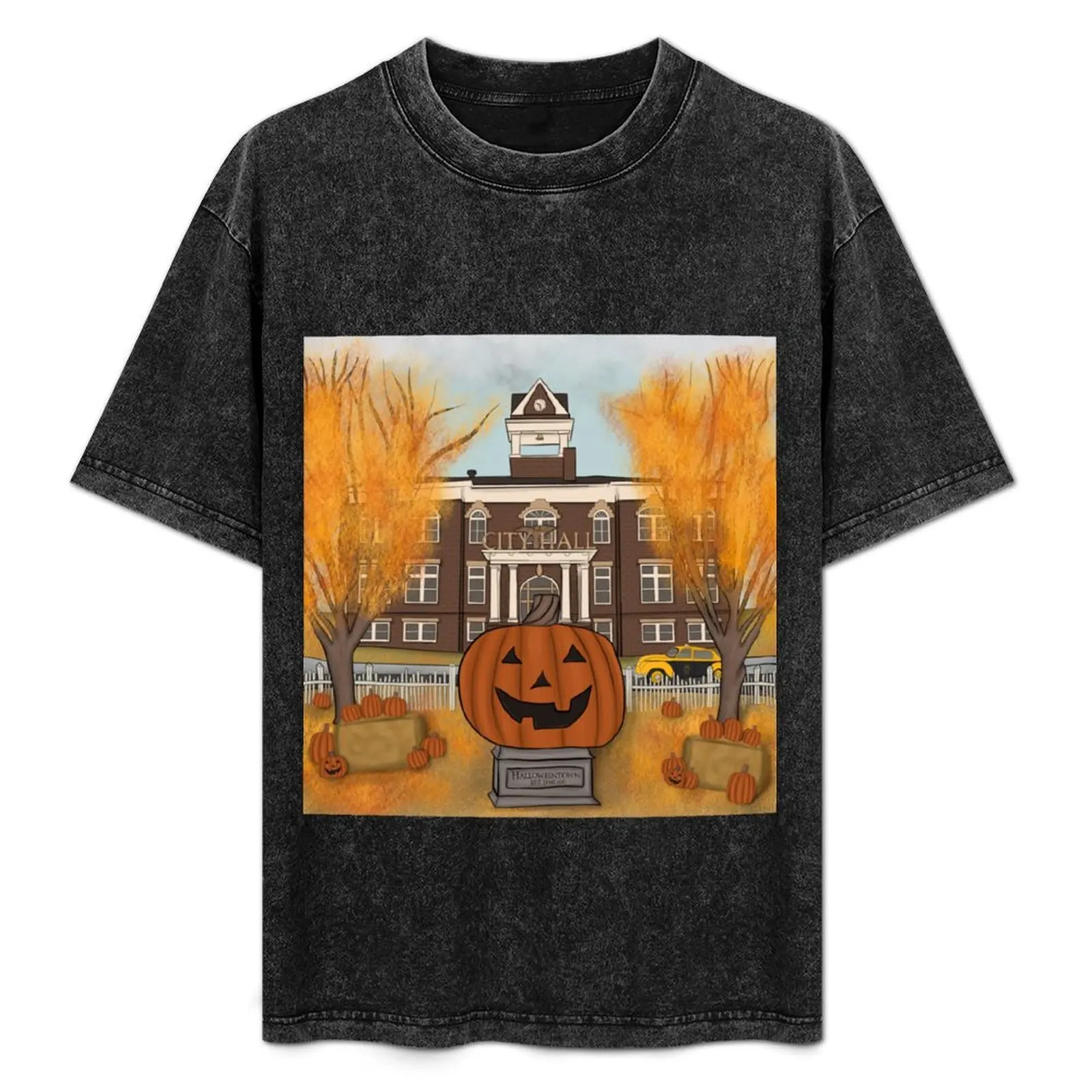 

Halloweentown T-Shirt No Iron Casual Short Sleeve Top