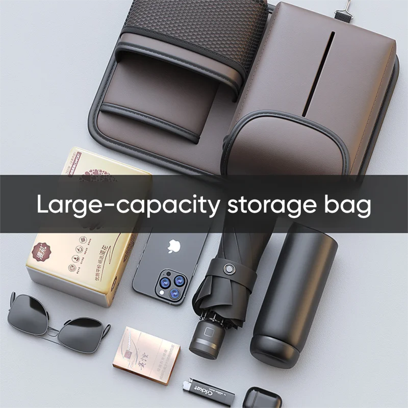 TazerApex Car Backseat Storage Bag Car Organizer Phone Pocket Pouch Car Back Seat Organizer Protector Hanging Storage Box
