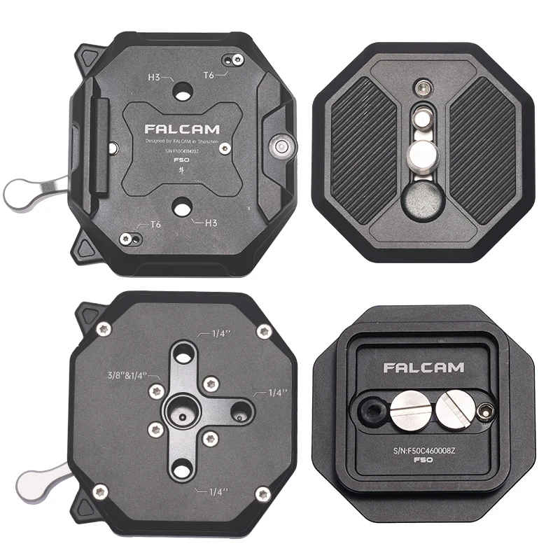 Ulanzi Falcam F50 Camera Quick Release System For Manfrotto 501 Compatible with Multiple Bases Self-contained QR System