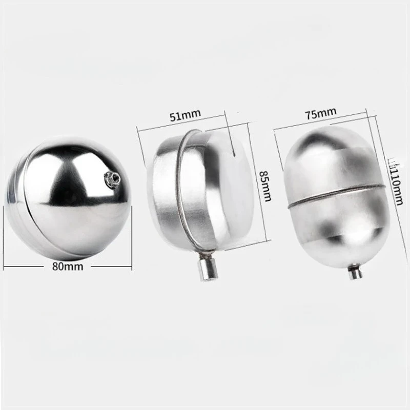 For Float Valve Water Tank Float Valve Intake Valve Stainless Steel 304 Ball