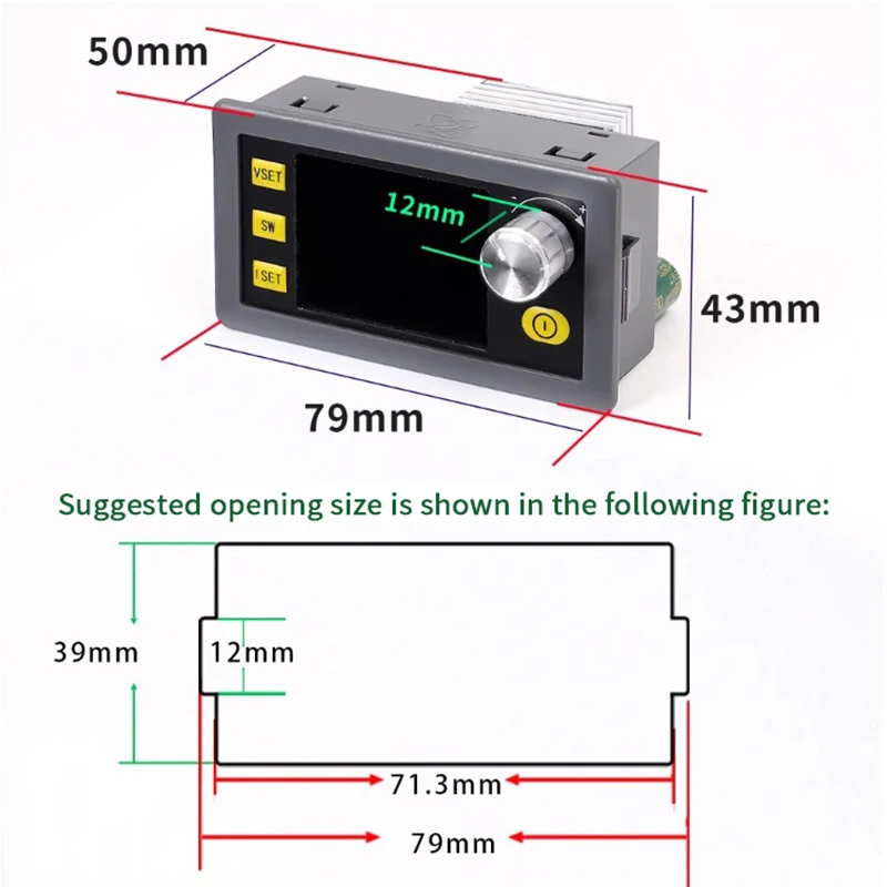 Constant Voltage Current Solar Charge Module SK60 DC Boost Converter CNC Adjustable Regulated Laboratory Power Supply