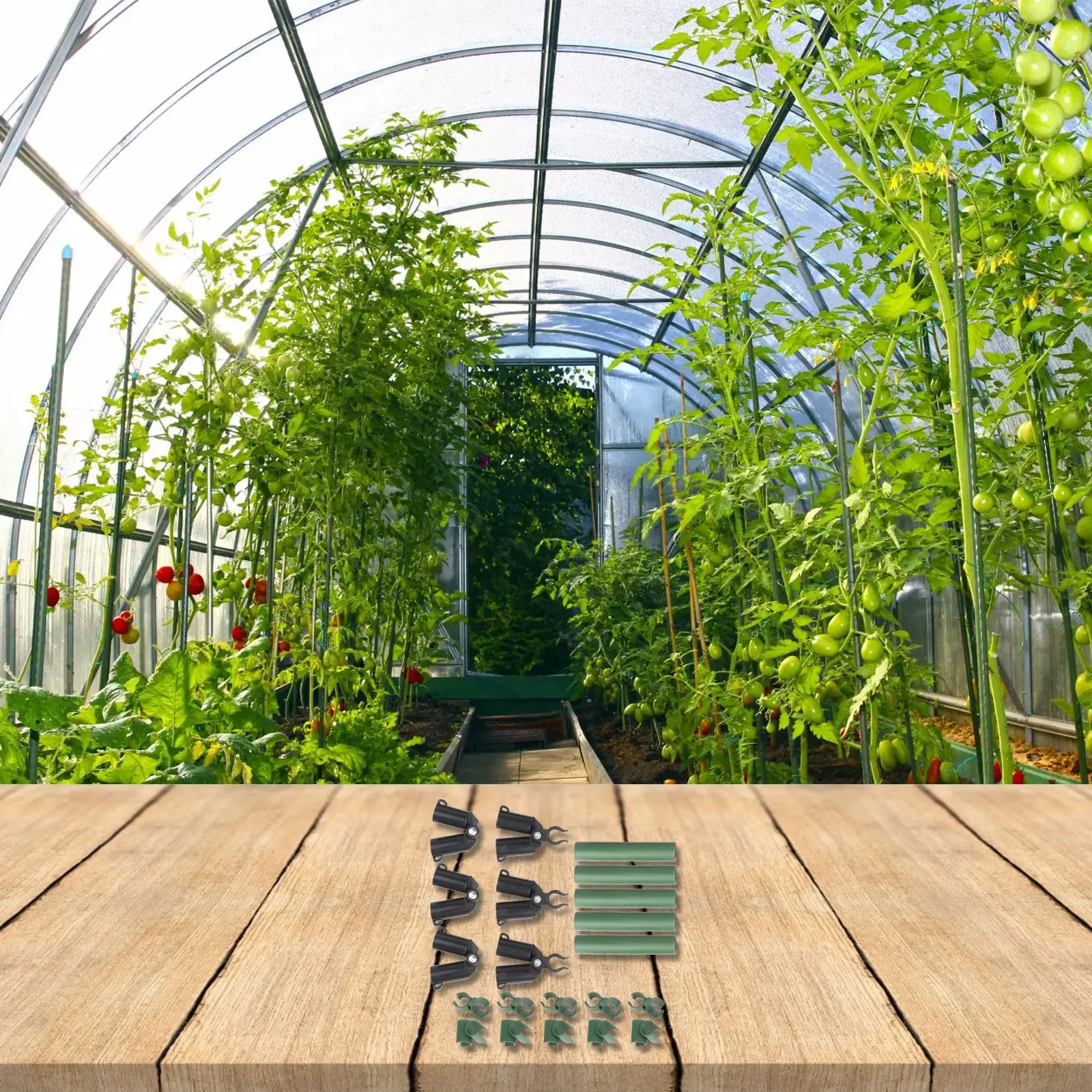 

21PCS Plastic Clips Plant Support Fixed Connector Gardening Fastener Plant Trellis Connector Buckle Fixed Clips ﻿Accessories