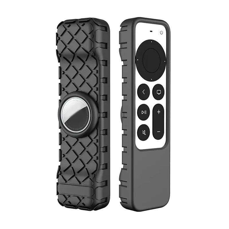 Remote Case for Apple Siri Remote 2021/2022 (2nd/3rd Gen), Silicon Shockproof Rubber Cover for Apple 4K HD TV Siri Remote