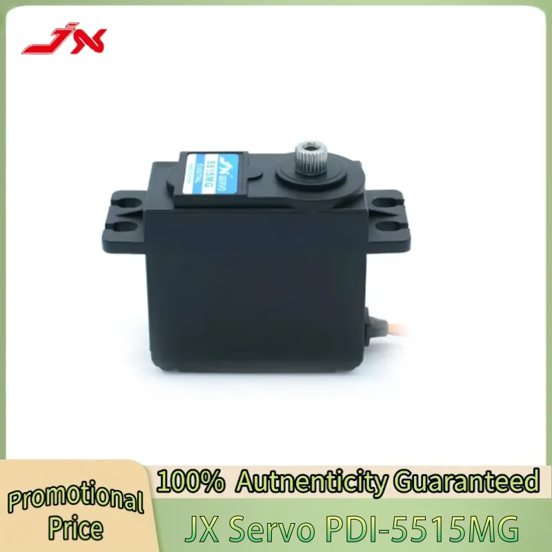 

JX Servo PDI-5515MG 15KG High Precision Steering Metal Gear Standard Digital Servo for 1:8/1:10 RC Car Airplane Parts